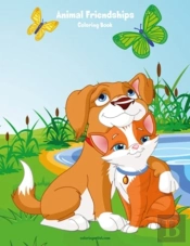 Animal Friendships Coloring Book 1