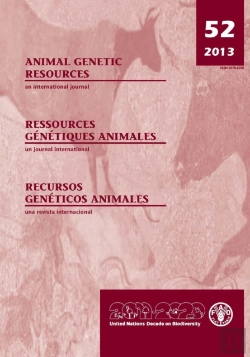 Bertrand.pt - Animal Genetic Resources: An International Journal