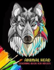 Animal Head Coloring Book For Adults
