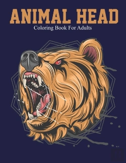 Bertrand.pt - Animal Head Coloring Book For Adults