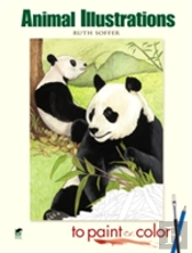 Animal Illustrations To Paint Or Color