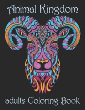 Animal Kingdom Adults Coloring Book