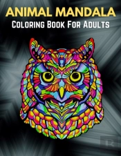 Animal Mandala Coloring Book For Adults