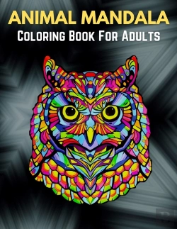 Bertrand.pt - Animal Mandala Coloring Book For Adults