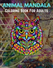 Animal Mandala Coloring Book For Adults