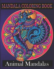 Animal Mandala Coloring Book