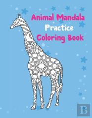 Animal Mandala Practice Coloring Book