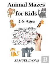 Animal Mazes For Kids 4-8 Ages