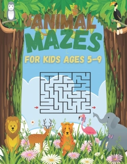 Bertrand.pt - Animal Mazes For Kids Ages 5-9