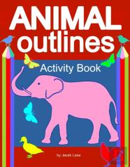 Animal Outlines Activity Book