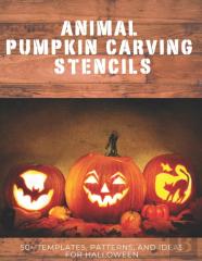 Animal Pumpkin Carving Stencils