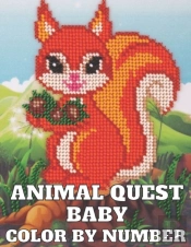 Animal Quest Baby Color By Number