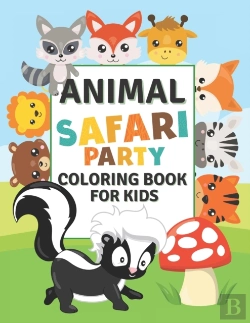 Bertrand.pt - Animal Safari Party Coloring Book For Kids