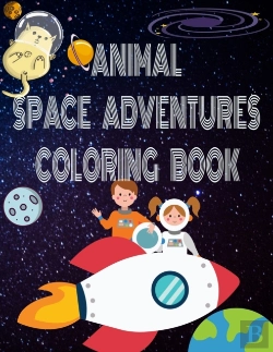 Bertrand.pt - Animal Space Adventures Coloring Book