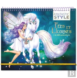 Bertrand.pt - Animal Style - Cahier Creatif Fees Et Licornes