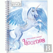 Animal Style - Mini Carnet Creatif - Licornes