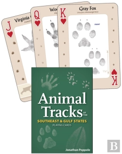Bertrand.pt - Animal Tracks Of The Southeast & Gulf States Playing Cards
