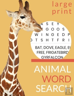 Bertrand.pt - Animal Word Search. Large Print