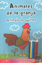 Animales De La Granja ( Pinta Y Colorea)