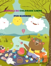 Animali Da Colorare Libro Per Bambini