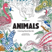 Animals: A Smithsonian Coloring Book Box Set