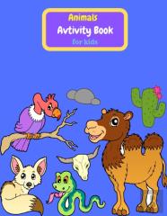 Animals Activity Book For Kids