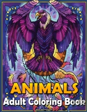 Animals Adult Coloring Book