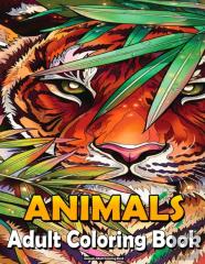 Animals Adult Coloring Book