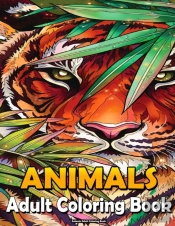 Animals Adult Coloring Book
