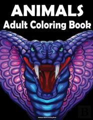 Animals Adult Coloring Book