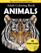 Animals Adult Coloring Book