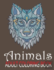 Animals Adult Coloring Book