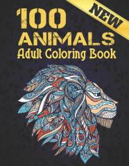 Animals Adult Coloring Book