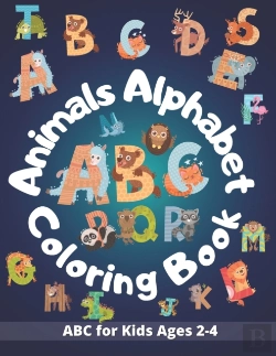 Bertrand.pt - Animals Alphabet Abc Coloring Book For Kids Ages 2-4