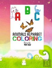 Animals Alphabet Coloring Book For Kids