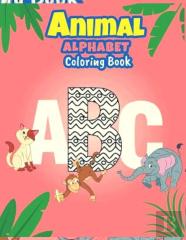 Animals Alphabet Coloring Book