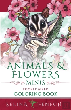 Bertrand.pt - Animals And Flowers Minis - Pocket Sized Coloring Book