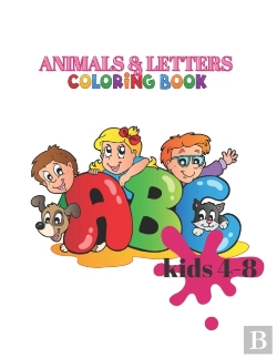 Bertrand.pt - Animals And Letters Coloring Book For Kids 4-8