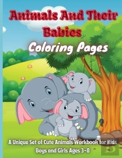 Animals And Their Babies Coloring Pages