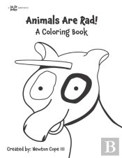 Animals Are Rad!: A Coloring Book