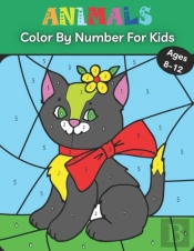 Animals Color By Number For Kids Ages 8-12