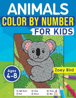 Bertrand.pt - Animals Color By Number For Kids