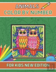 Animals Color By Number For Kids New Edition