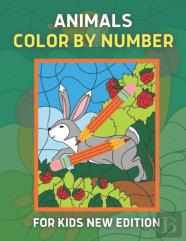 Animals Color By Number For Kids New Edition