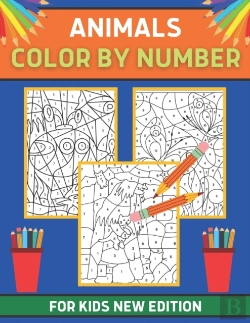 Bertrand.pt - Animals Color By Number For Kids New Edition