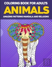 Animals Coloring Book For Adults Amazing Mandala