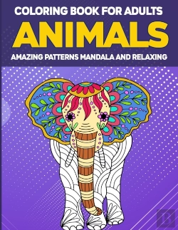 Bertrand.pt - Animals Coloring Book For Adults Amazing Mandala