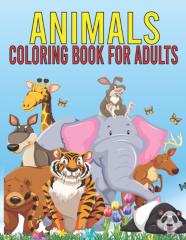 Animals Coloring Book For Adults