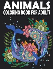 Animals Coloring Book For Adults