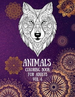 Bertrand.pt - Animals Coloring Book For Adults Vol. 6
